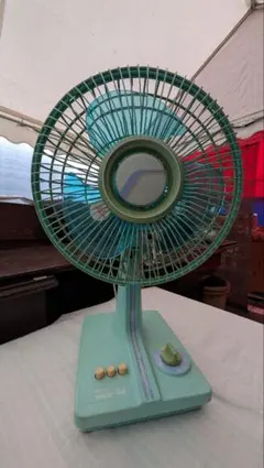 昭和レトロ　扇風機　SANYO 扇風機 昭和レトロ レトロ扇風機 SANYO サンヨー 30センチ EF-30CX1