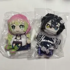 鬼滅の刃 鬼滅 おばみつ 伊黒小芭内 甘露寺蜜璃 全集中展 ぱぺっとちゃーむ