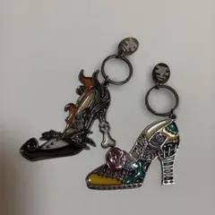 ディズニー ジャック・サリーハイヒールキーチェーンセット