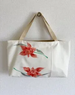 帯 リメイク バッグ サブバッグ 外出 お稽古 ハンドバッグ 着物 和雑貨