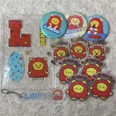 treasure ラウ キーホルダー アクリルマスコット セット