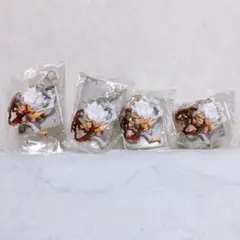 ワンピース フィギュアキーホルダーvol.6 ギア5 同種4点セット