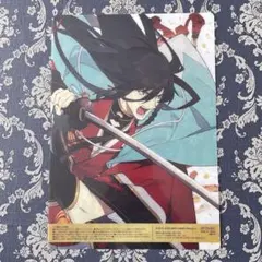 SB0 和泉守兼定 刀剣乱舞 とうらぶ クリアポスター ファミマ限定