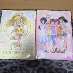 キュアピース＆スマイルプリキュアクリアファイル