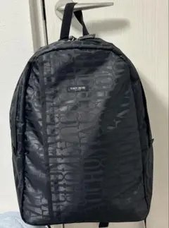 【タグ付き未使用品】フォション 総柄 リュック ブラック