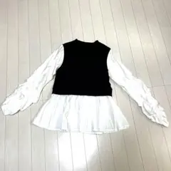 CECIL McBEE トップス　ブラウス　バイカラー
