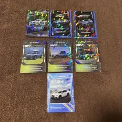 SUBARU トレーディングカードセット 7枚セット 非売品