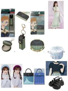 しまむら　ちはる他　ディズニー　アナ雪　アナ　グッズ14点セット