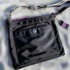 パープル ショルダーバッグ