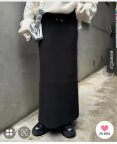 チャオパニックティピー リブニットスカート