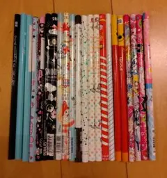 未使用品 鉛筆 いろいろ セット 22本 キャラクター 2B B