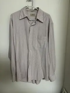 90s 80s vintage 古着　LLBean　古着　ストライプシャツ