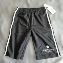 【未使用品】CONVERSE ハーフパンツ 160サイズ ブラック