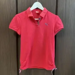 PUMA ピンクポロシャツ