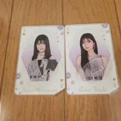 乃木坂46 くじ  アクリルスタンド   松村沙友理  寺田蘭世のサムネイル