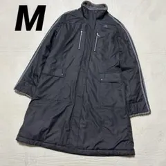 【adidas】ベンチコート　グレー　裏ボア　M メンズ