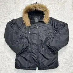 美品 Alpha アルファ N-3B フライトジャケット ミリタリージャケット