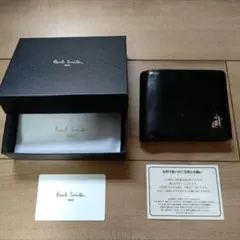 Paul Smith ブラック 二つ折り財布のサムネイル