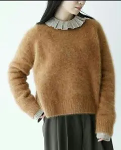 【美品】THE SHINZONE シンゾーン ラクーンニット プルオーバー