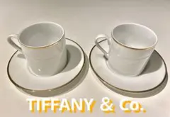 TIFFANY ＆ Co. カップ&ソーサー2set