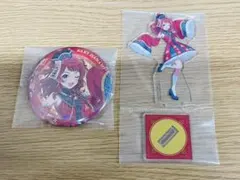 さ*ろ様 未使用品　花海咲季　一番くじ　アクリルスタンド　缶バッチ