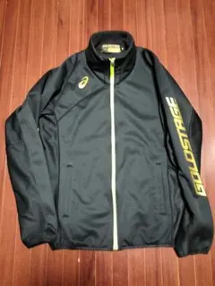 アシックス　GOLDSTAGE フルジップ　ジャージ M ブラック