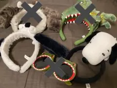 ユニバ usj カチューシャ サングラス スヌーピー ジュラシックワールド