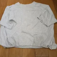 しまむら おかだゆり 半袖カットソー ドロスト裾
