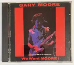 【輸入盤】GARY MOORE / We Want Moore! ライブCD
