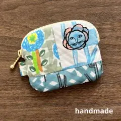 ミナペルホネン　手縫いハンドメイド　　ミニポーチ34