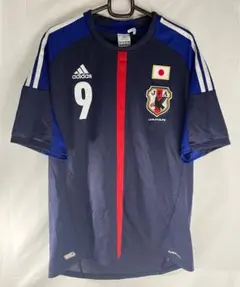アディダス 日本代表 2012 岡崎慎司 9 ユニフォーム O 結束の一本線