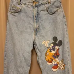 プリントデニム デニム