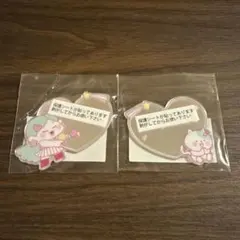 NiziU マユカ NIZOO ルキャ アクリル ミラー ステッカー セット ①