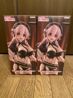 Super Sonico BiCute Bunnies Figure 2体 - メルカリ