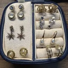 ＊組合せ自由＊ピアス7点セット　シルバー ゴールド パール