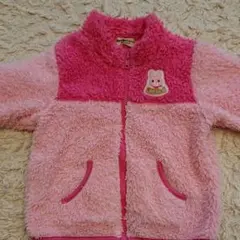 MIKI HOUSE ホットビスケッツ ボアジャケット 90