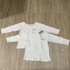 長袖 アンダーシャツ 2枚セット