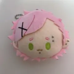 ウィンブレ　桐生三輝　フェイスぬいぐるみキーホルダー　ダイソー　DAISO