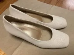 fitfit フィットフィット スクエアトゥ パンプス 24.0cm