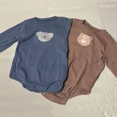 branshes ロンパース 長袖 2枚セット