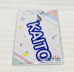 プロセカ　プロジェクトセカイ　立体ネームアクキー　KAITO カイト　1点