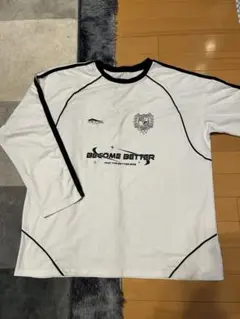 長袖　トップス　長袖カットソソー　　ホワイト　　XL