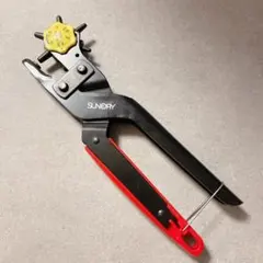 SUNDRY ロータリーレザーパンチ 穴あけ