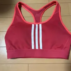 【試着のみ】アディダス　adidas ピンク スポーツブラ　xsのサムネイル