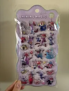 ズートピア2 シール　3D