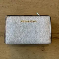 MICHAEL KORS 二つ折り財布 ロゴプリント