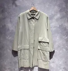 USA古着 Burberry バーバリー 裏地ノバチェック コートのサムネイル