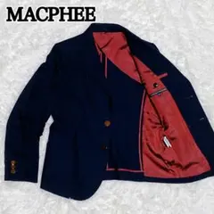 MACPHEE テーラードジャケット 金ボタン ネイビー　紺ブレ