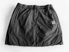 23区中綿スカート 黒