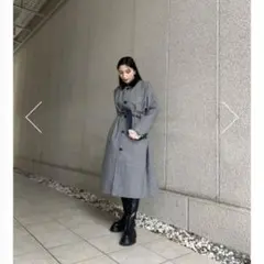 MOUSSY HT REVERSIBLE コート black リバーシブルコート